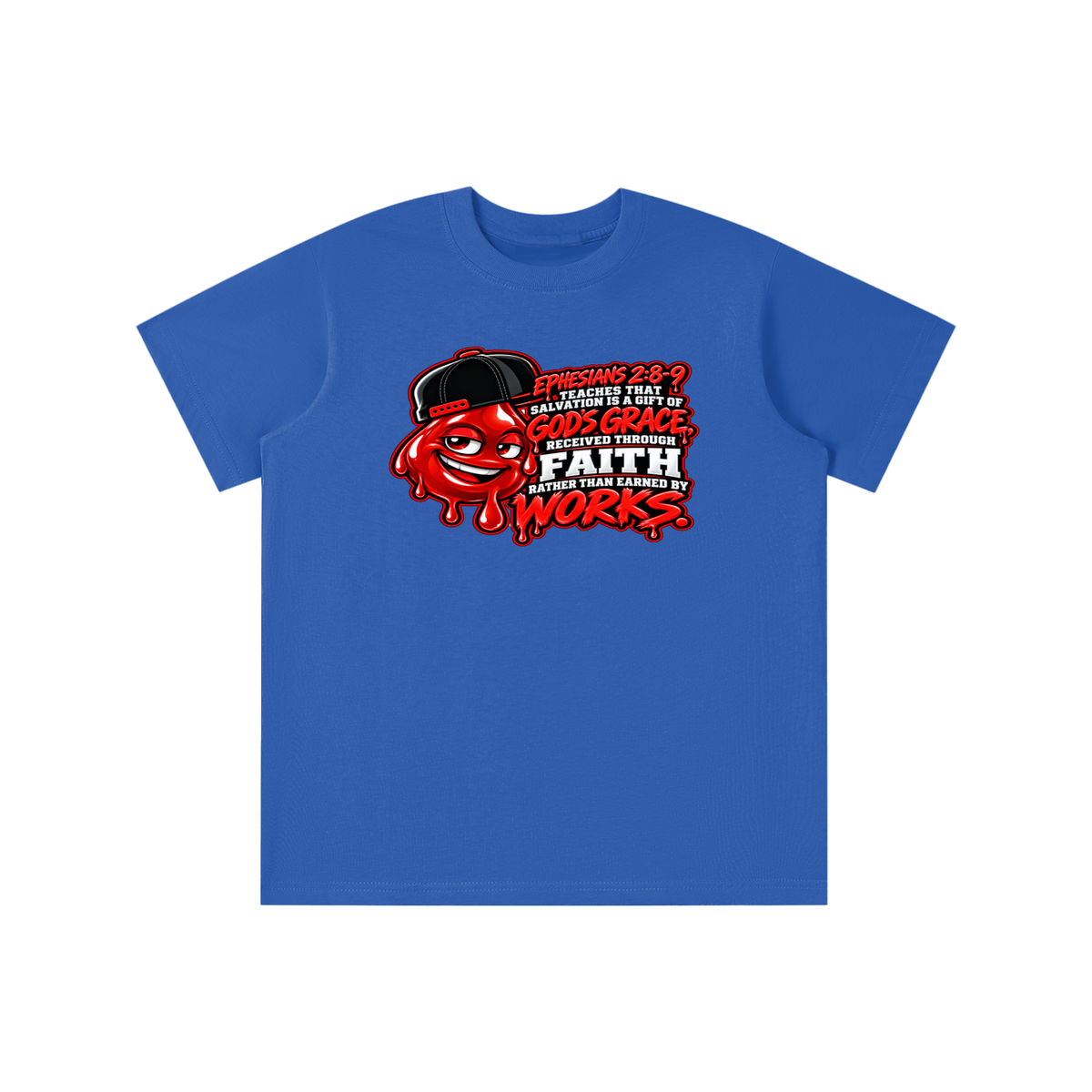 Ephesians 2:8-9 inspired youth T-shirt