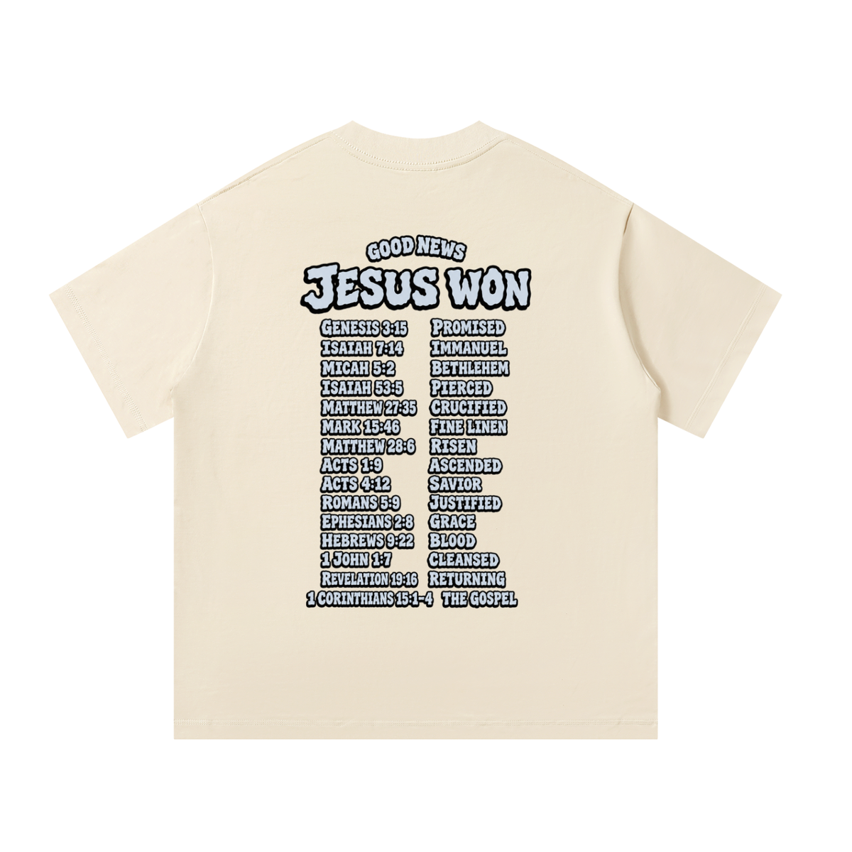 Jesus Won T-Shirt