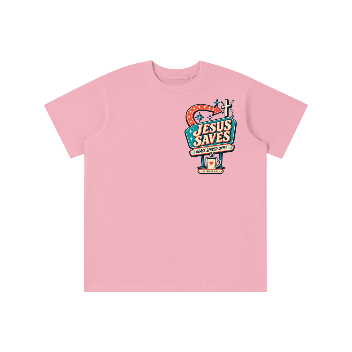 Jesus saves youth T-shirt