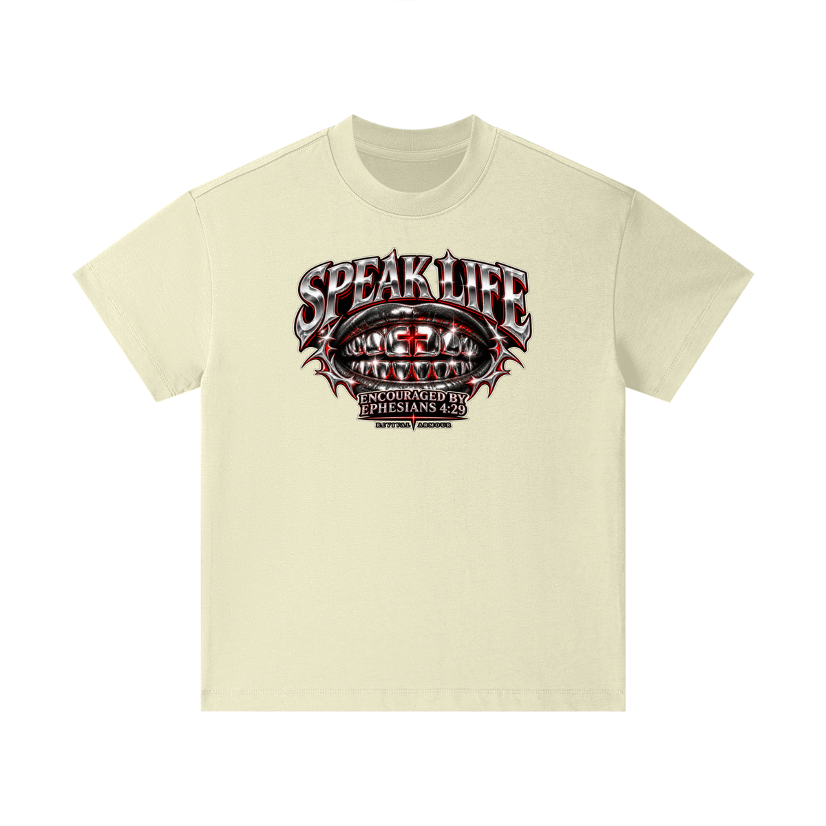 SPEAK LIFE ENCOURAGED BY EPHESIANS 4:29 Kids T-Shirt