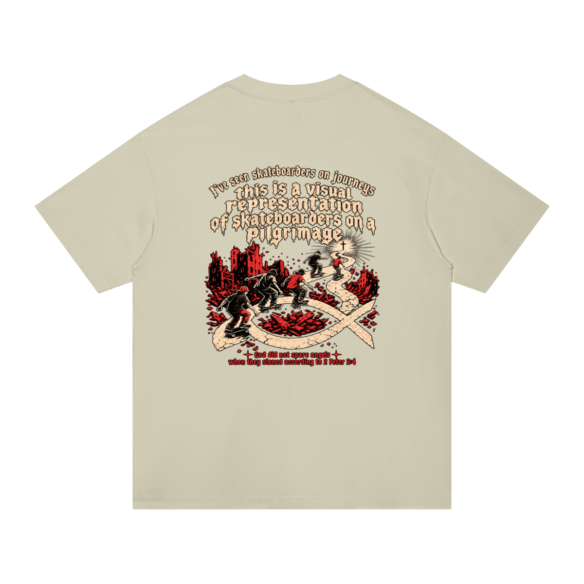 skateboarders on a pilgrimage T-Shirt