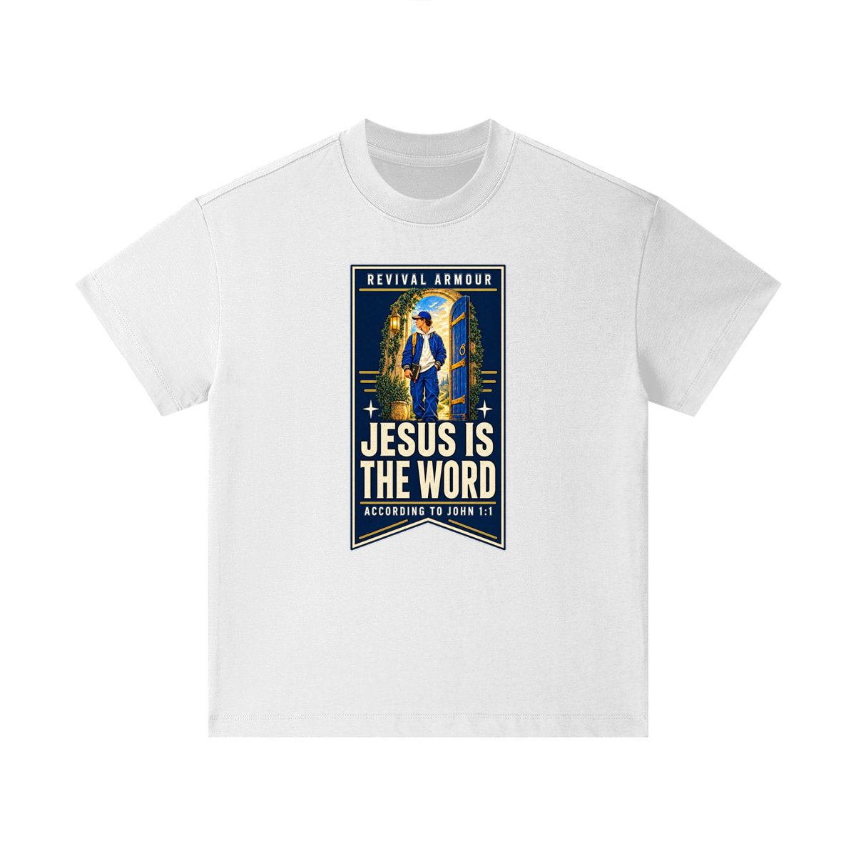JESUS IS THE WORD ACCORDING TO JOHN 1:1 Kids T-Shirt