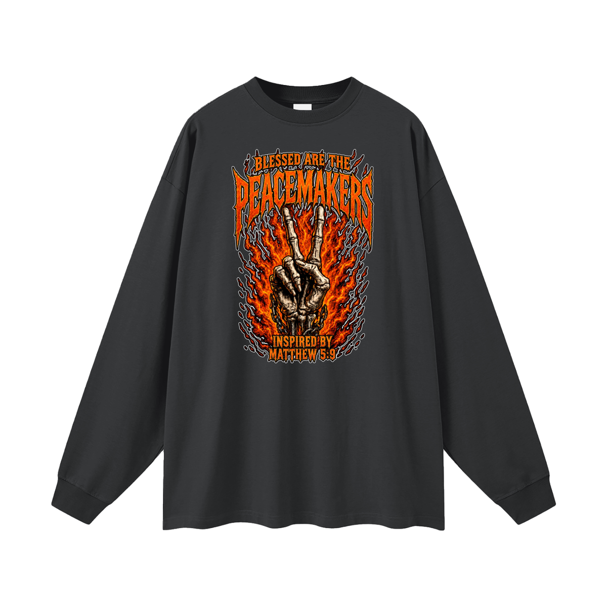 Oversized Unisex Long Sleeve T-Shirt