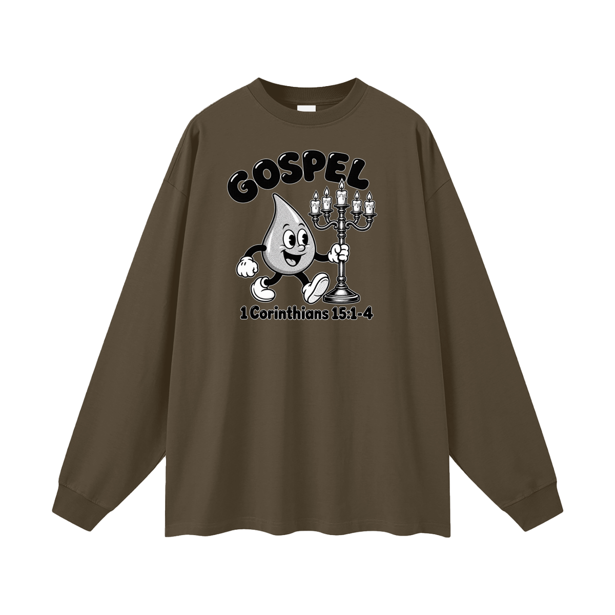 GOSPEL 1 Corinthians 15:1-4 Long Sleeve T-Shirt