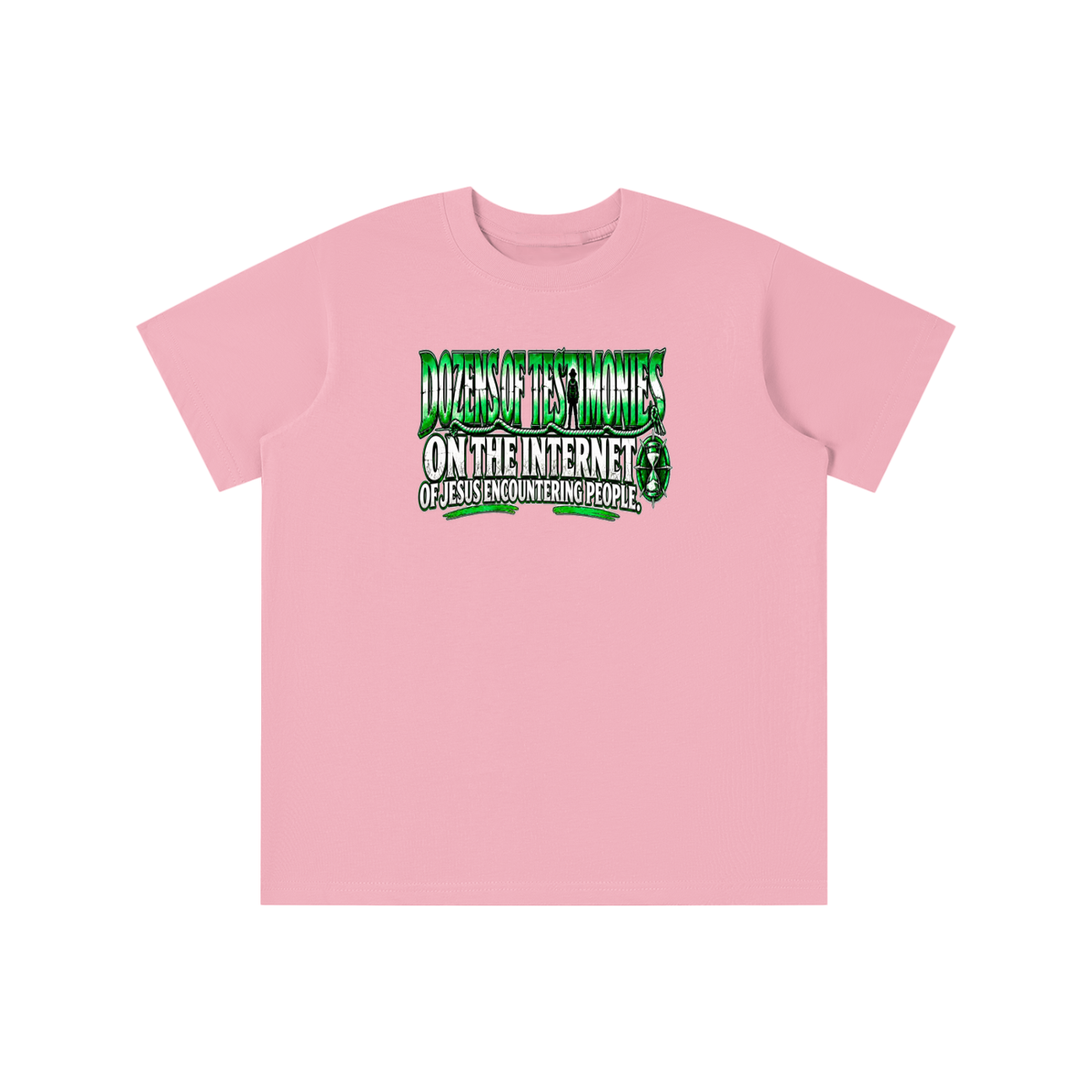 DOZENS OF TESTIMONIES ON THE INTERNET OF JESUS ENCOUNTERING PEOPLE. youth T-shirt