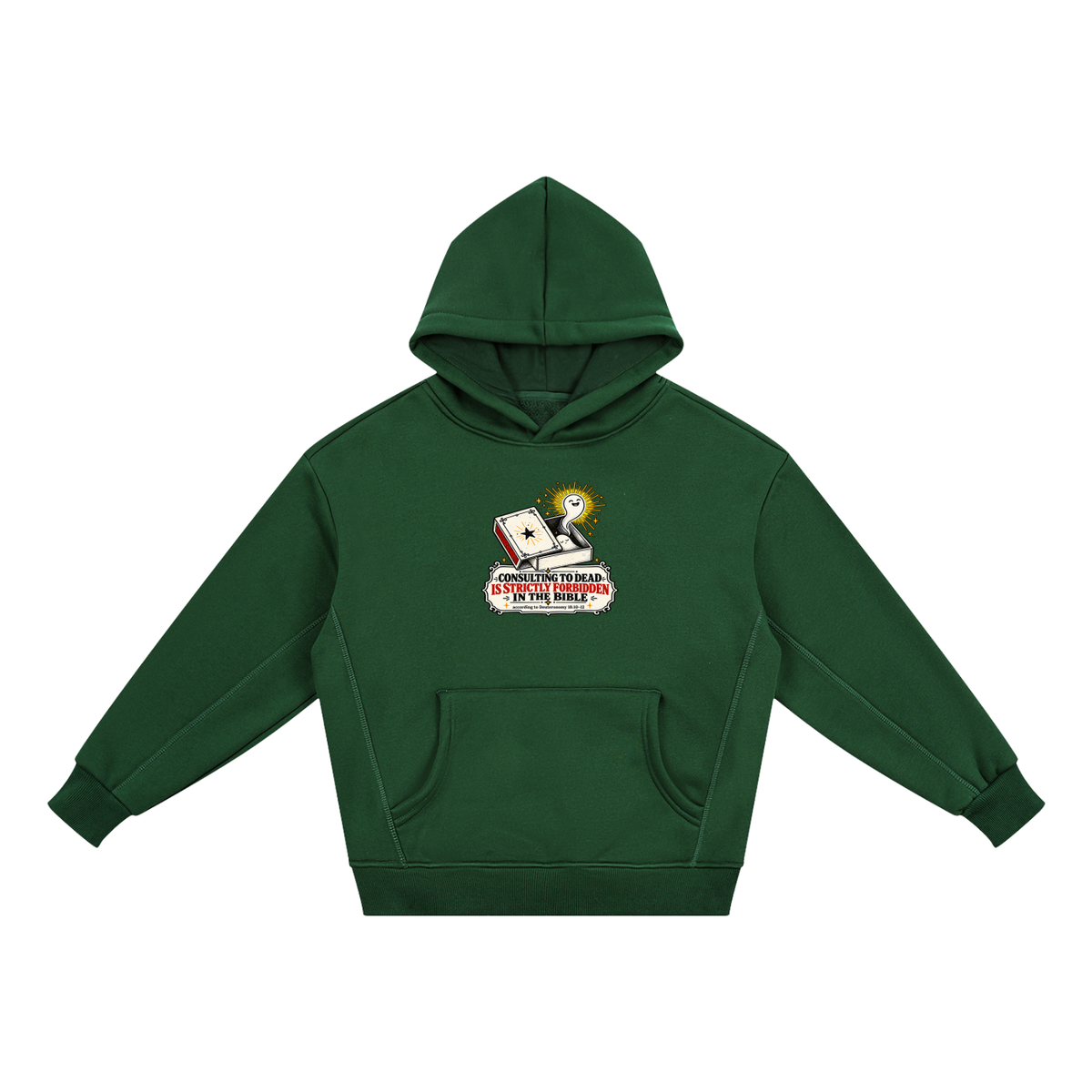 CONSULTING TO DEAD IS STRICTLY FORBIDDEN IN THE BIBLE according to Deuteronomy 18:10-12 youth Hoodie