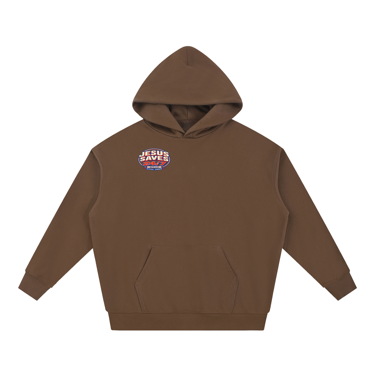 Jesus saves 24/7 Hoodie