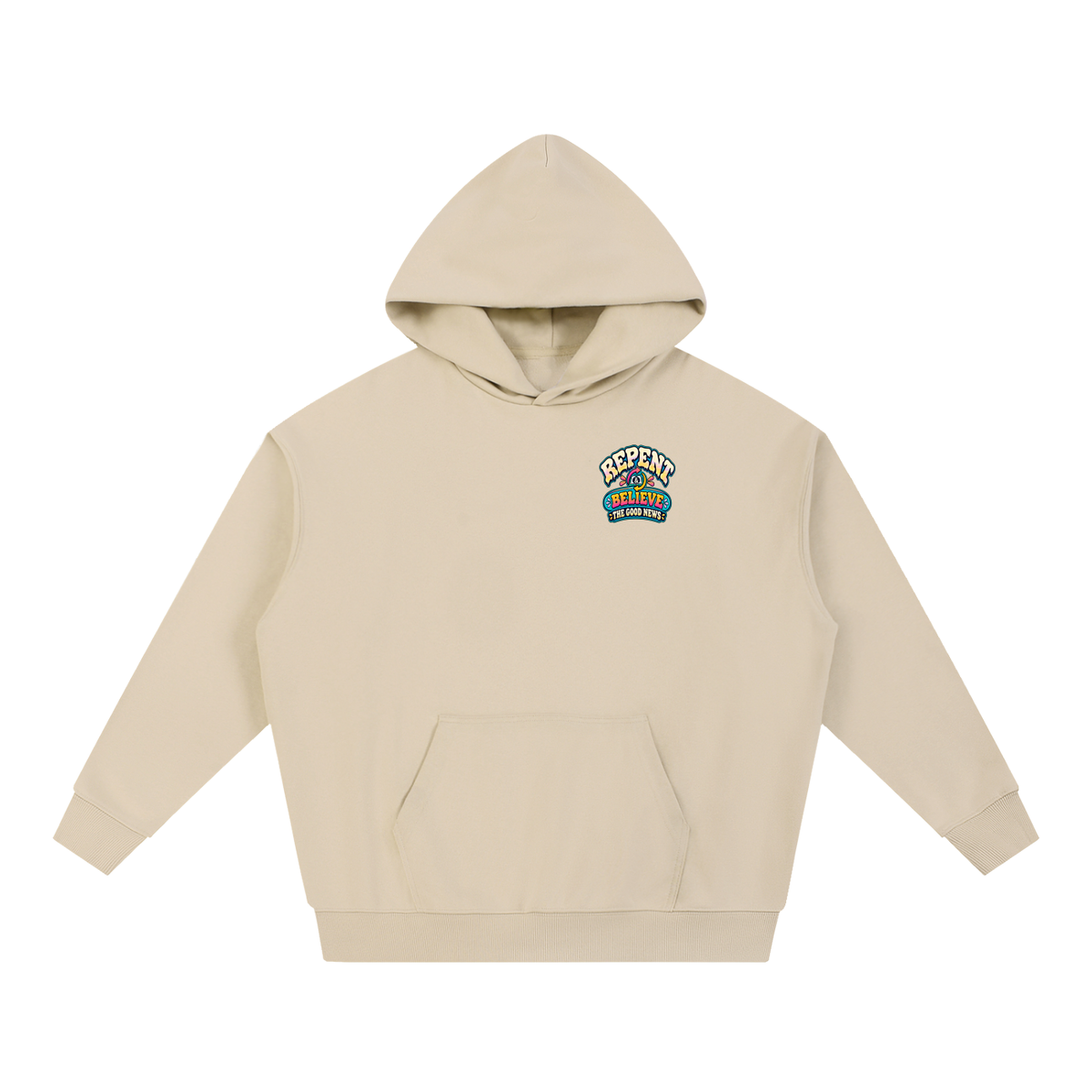 DON'T PANIC HISPANIC JESUS DIED FOR OUR SINS . 1 CORTHIANS 15:1-4 Hoodie