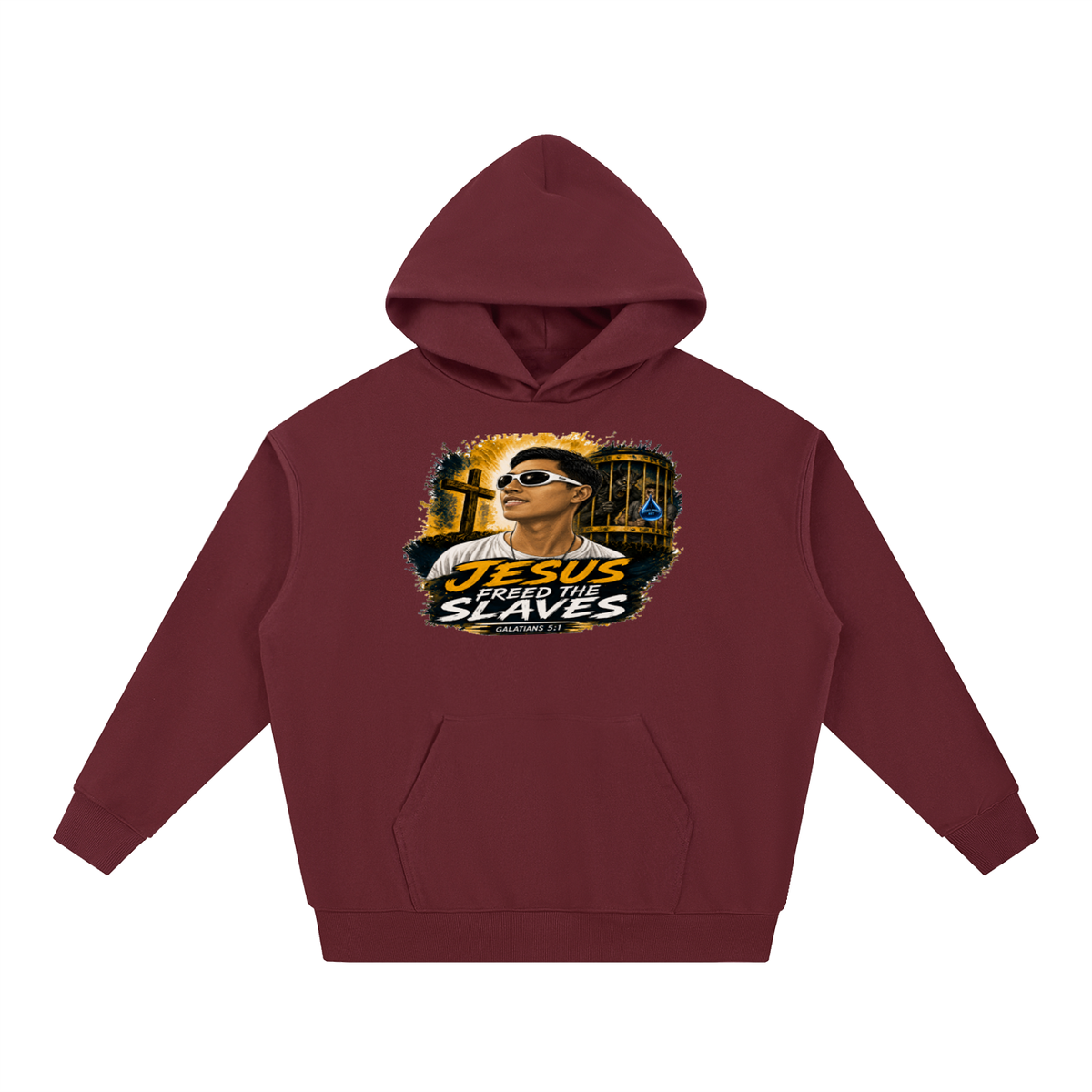Jesus freed the slaves Hoodie