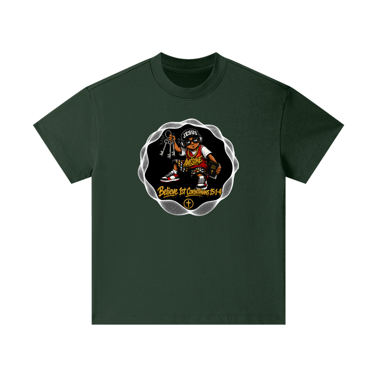 Jesus awesome Kids' T-Shirt