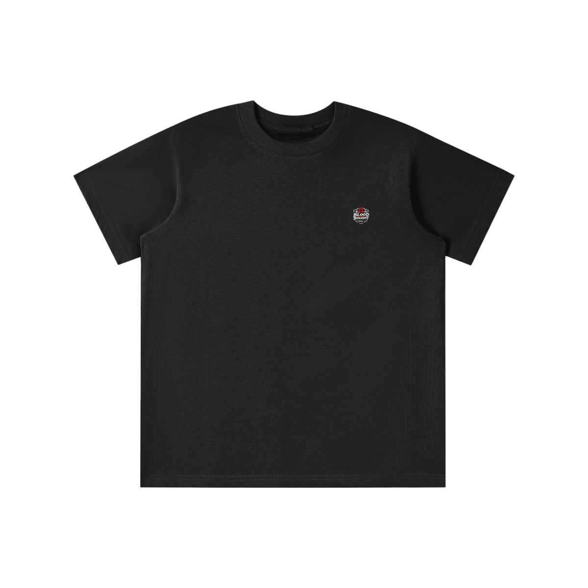 BLOOD BOUGHT - ROMANS 5:9 - youth T-shirt