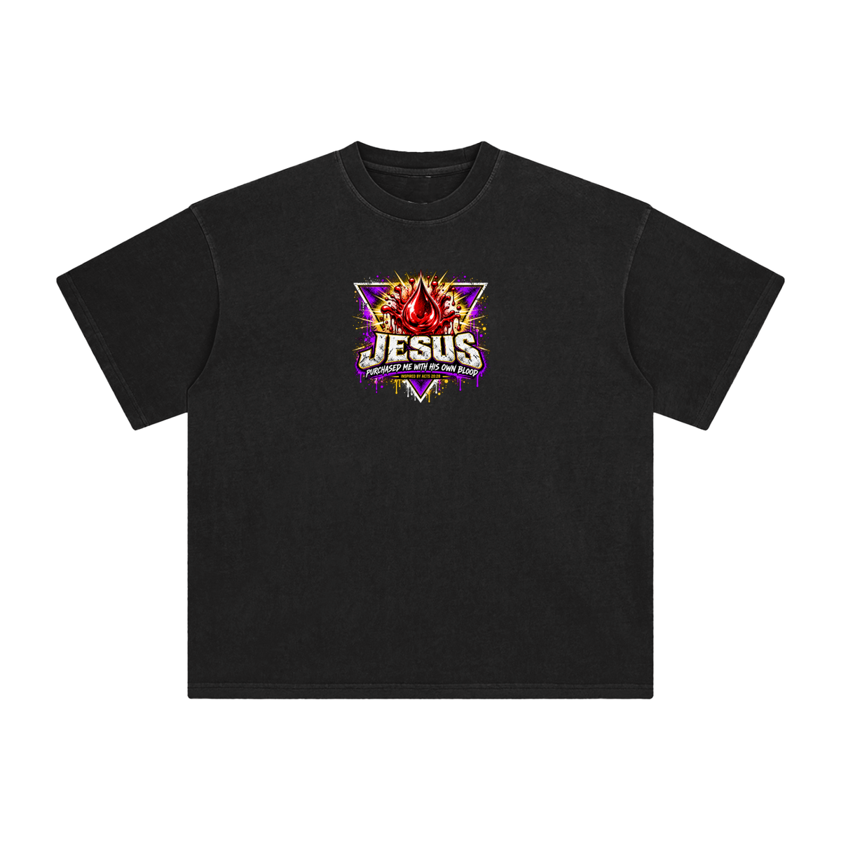JESUS PURCHASED ME WITH HIS OWN BLOOD INSPIRED BY ACTS 20:28 T-Shirt