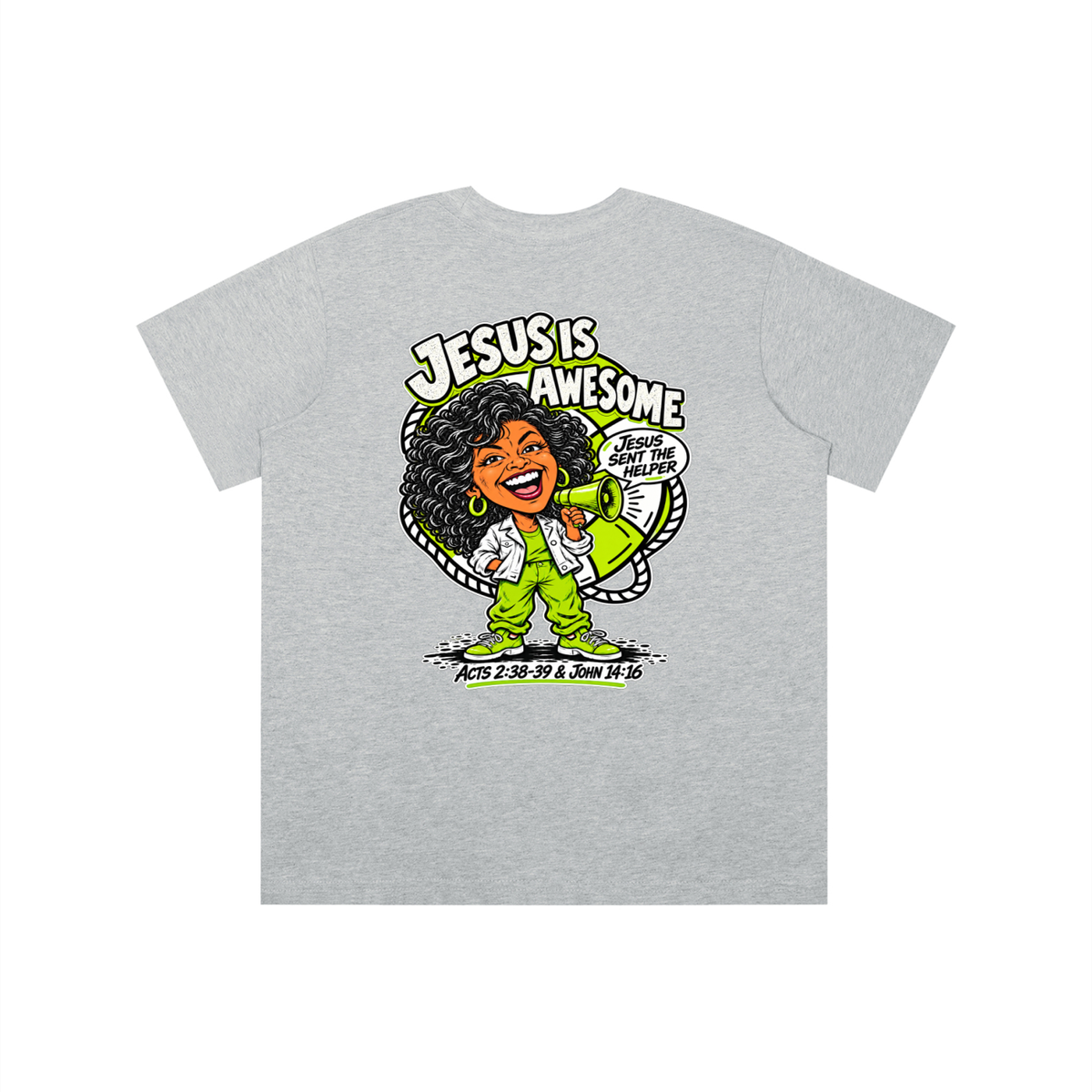 JESUS IS AWESOME JESUS SENT THE HELPER youth T-shirt