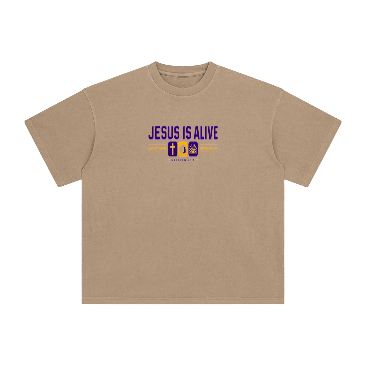 JESUS IS ALIVE CAST OUT DEMONS ON MICHAELJPHELPS.NET T-Shirt