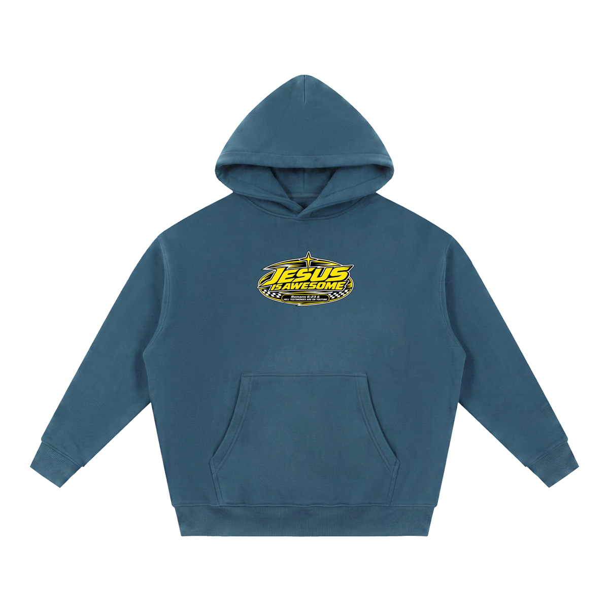 JESUS IS AWESOME ROMANS 6:23 & HELL TESTIMONIES ARE ON YOUTUBE Hoodie