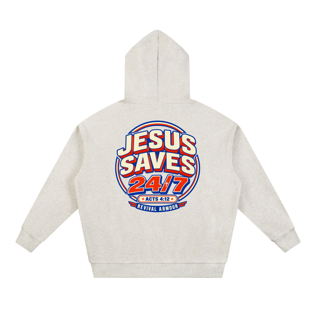 Jesus saves 24/7 Hoodie