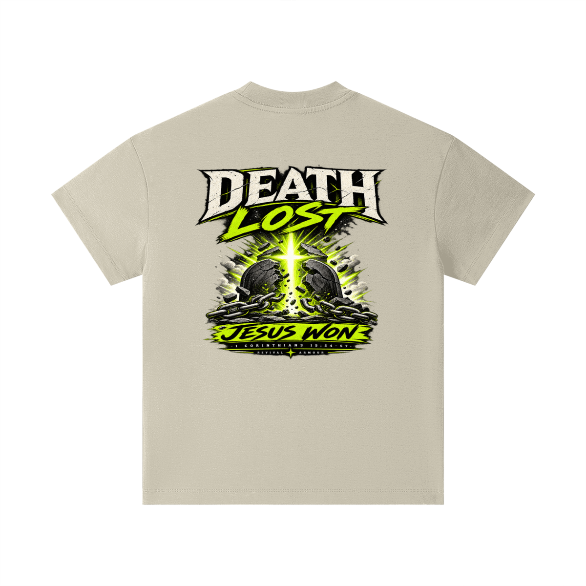 Death Lost Jesus Won Kids T-Shirt