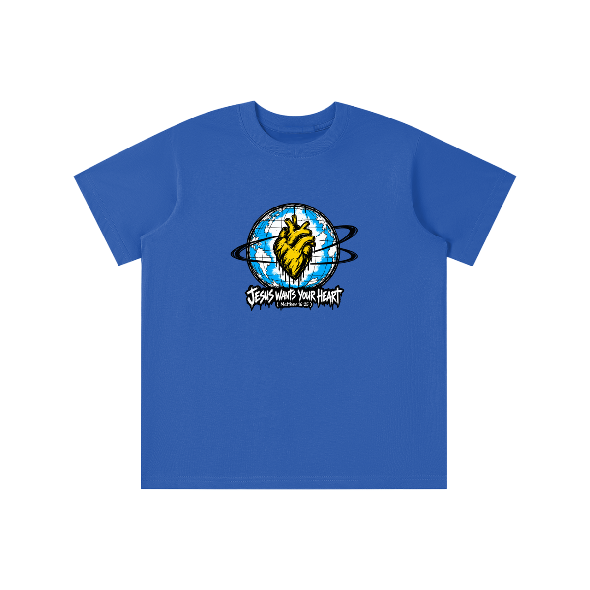 JESUS WANTS YOUR HEART ( MATTHEW 16:25 ) youth T-shirt
