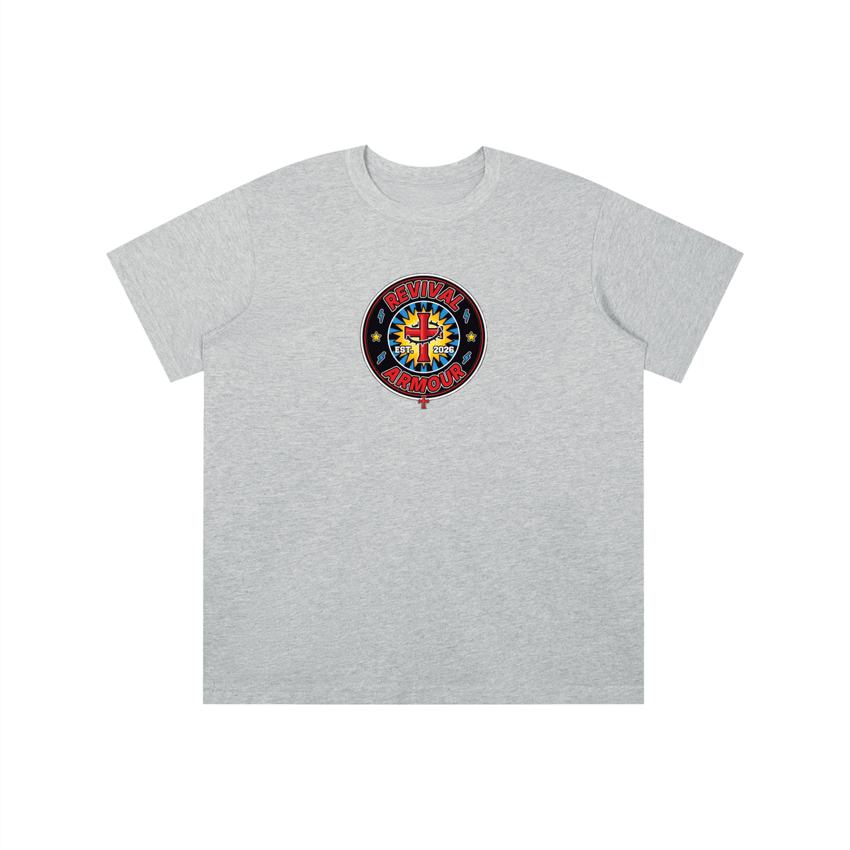 REVIVAL EST. 2026 ARMOUR JESUS DIED FOR OUR SINS youth T-shirt