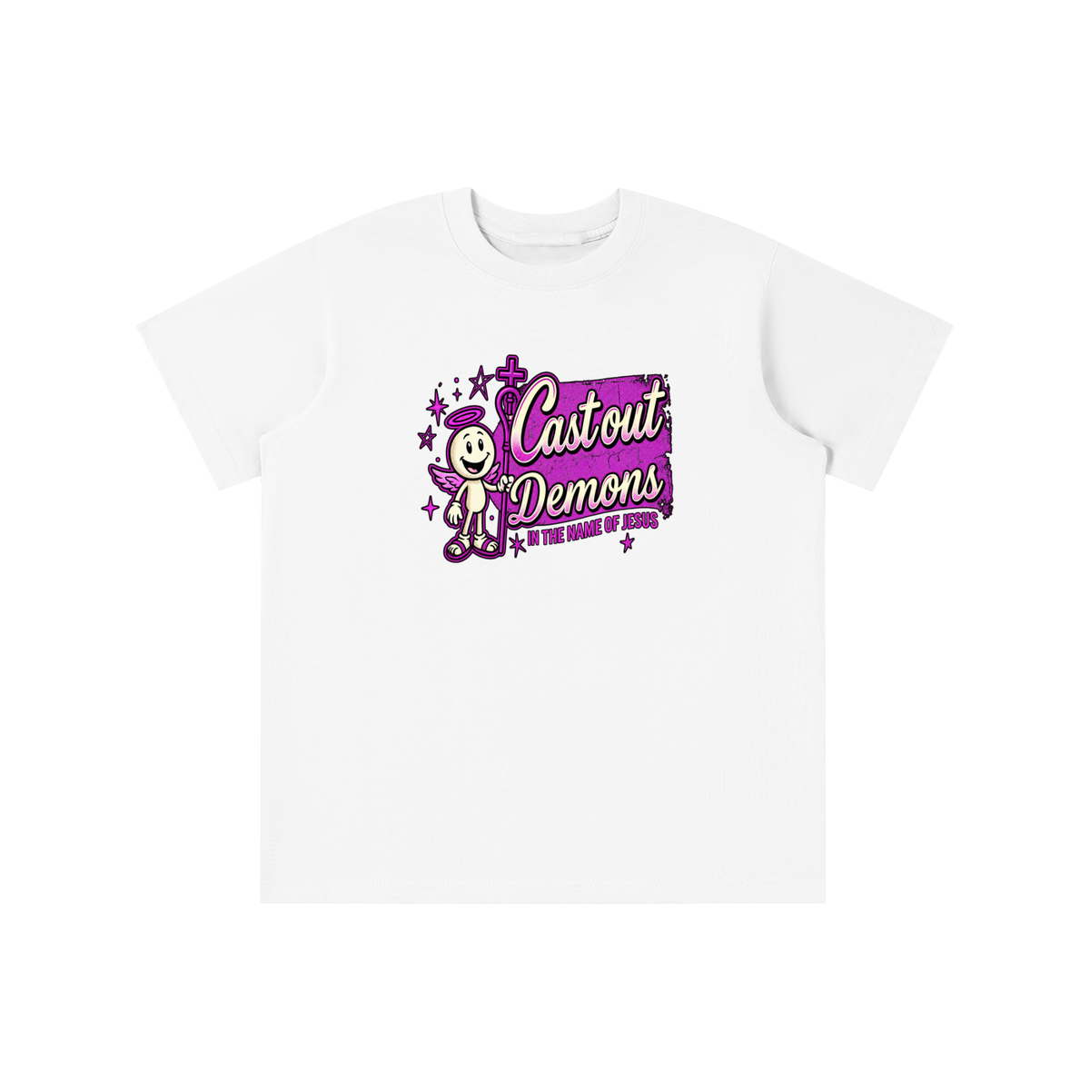 CAST OUT DEMONS IN THE NAME OF JESUS youth T-shirt