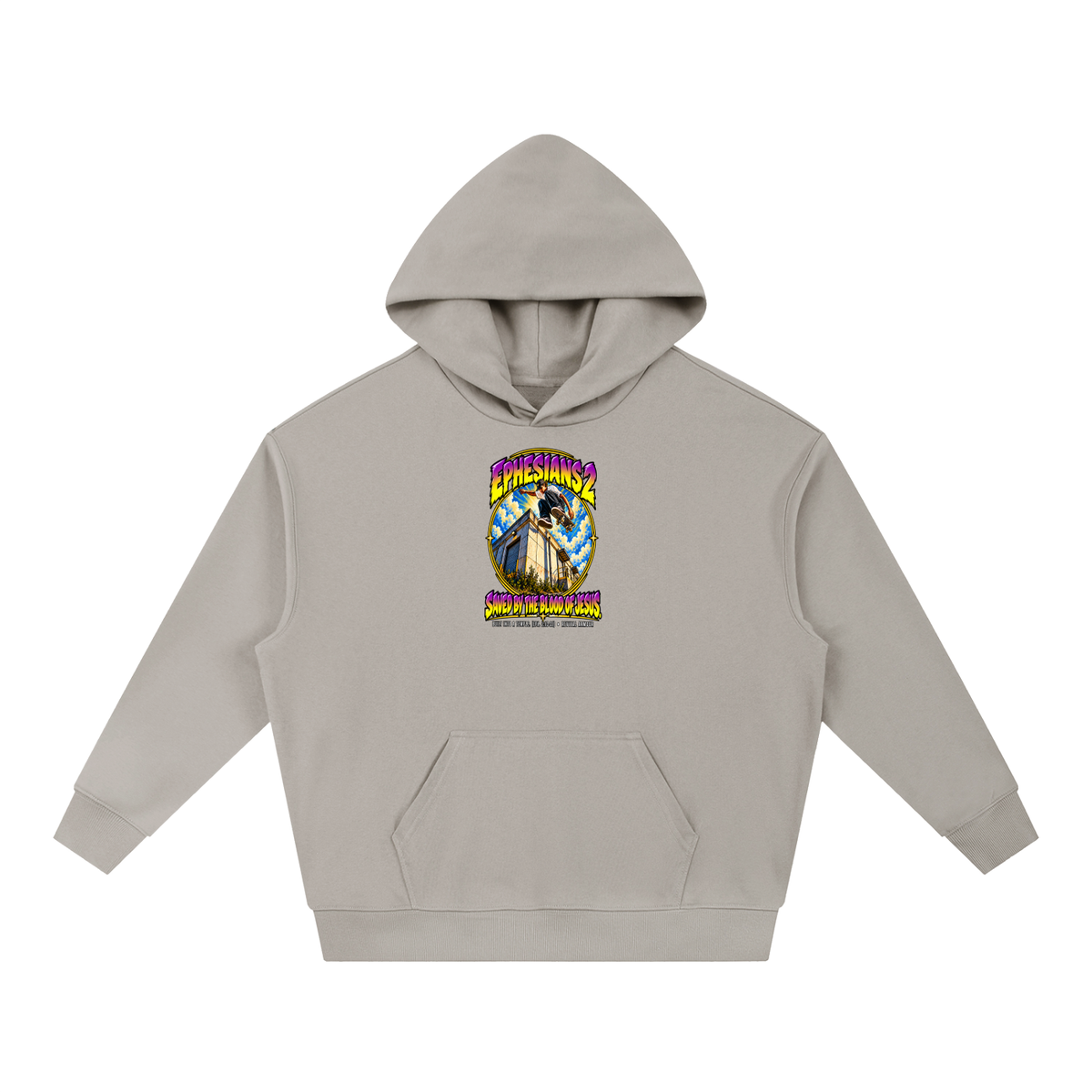 EPHESIANS 2 SAVED BY THE BLOOD OF JESUS BUILT INTO A TEMPLE. (EPH. 2:13-22) Hoodie