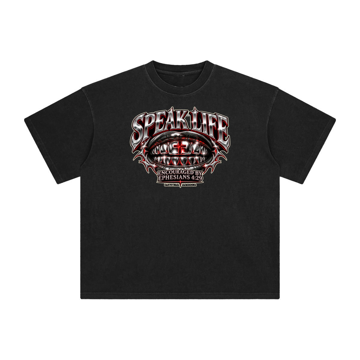 SPEAK LIFE ENCOURAGED BY EPHESIANS 4:29 T-Shirt