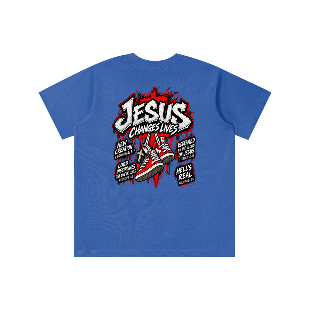JESUS CHANGES LIVES youth T-shirt