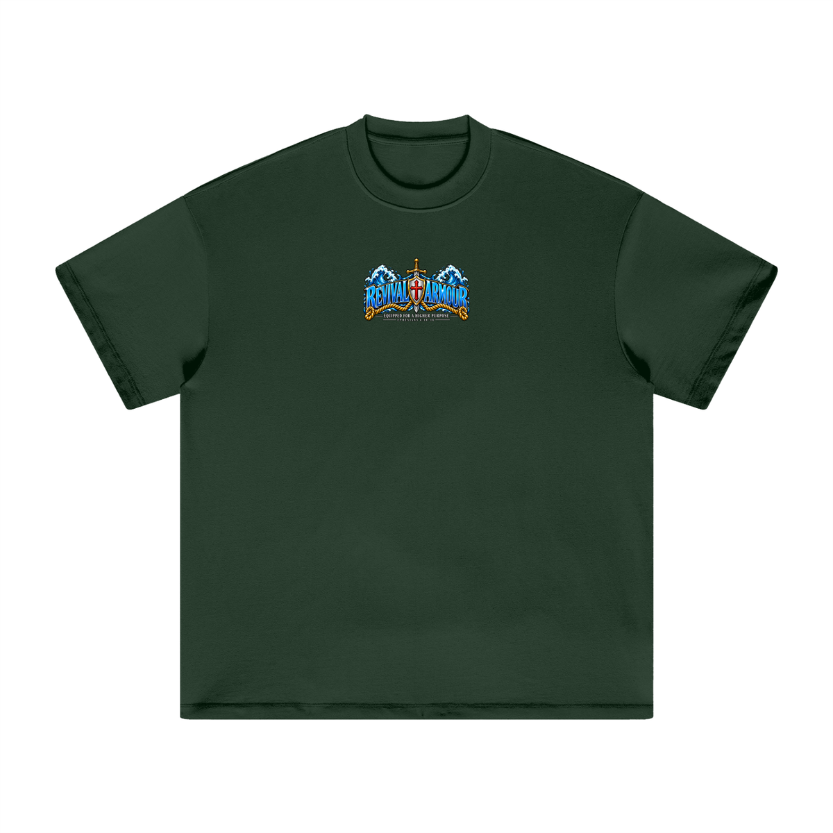 REVIVAL ARMOUR -EQUIPPED FOR A HIGHER PURPOSE- -EPHESIANS 6:10-18- T-Shirt