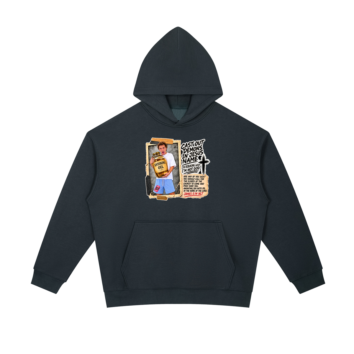I'M REBUKING satan I'M NOT GOD Hoodie