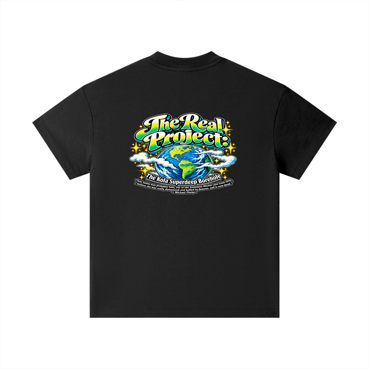 REDEEMED BY THE OF JESUS ACCORDING TO EPHESIANS 1:7 THE REAL PROJECT: THE KOLA SUPERDEEP BOREHOLE Kids T-Shirt