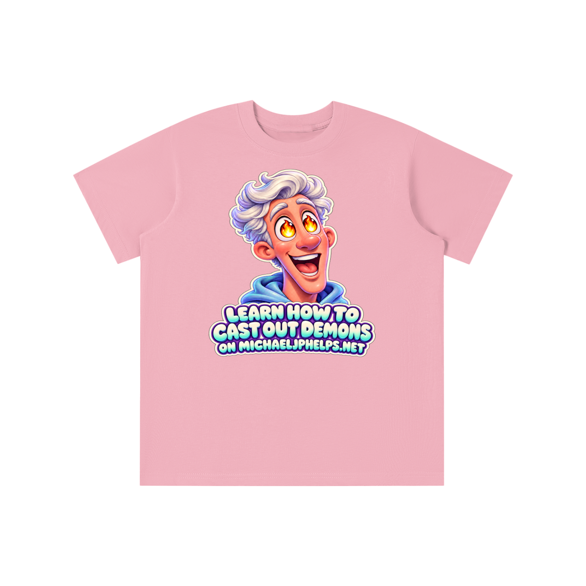 LEARN HOW TO CAST OUT DEMONS ON MICHAELJPHELPS.NET youth T-shirt