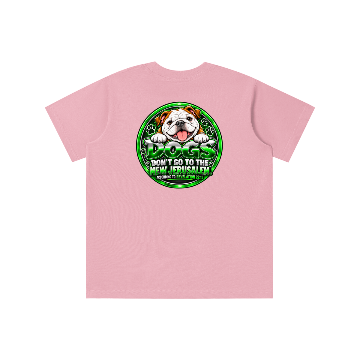 DOZENS OF TESTIMONIES ON YOUTUBE OF JESUS ENCOUNTERING PEOPLE. DOGS DON'T GO TO THE NEW JERUSALEM. ACCORDING TO REVELATION 22:15 youth T-shirt