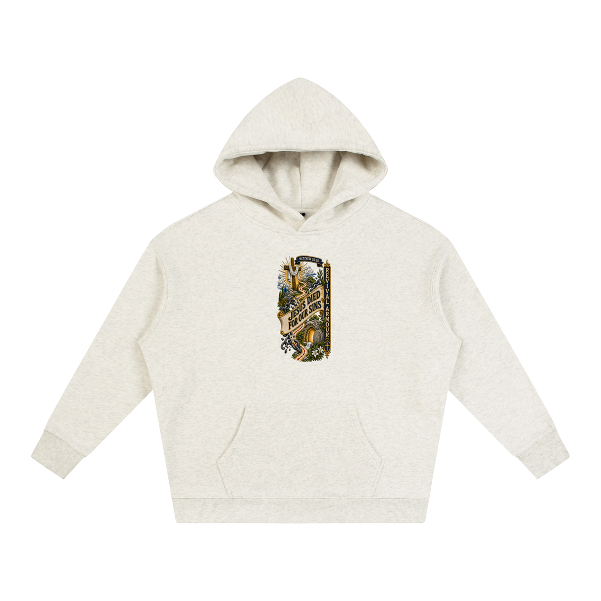 MATTHEW 20:28 Jesus died for our sins REVIVAL ARMOUR Hoodie