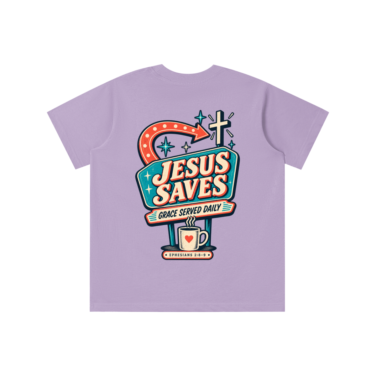 Jesus saves youth T-shirt