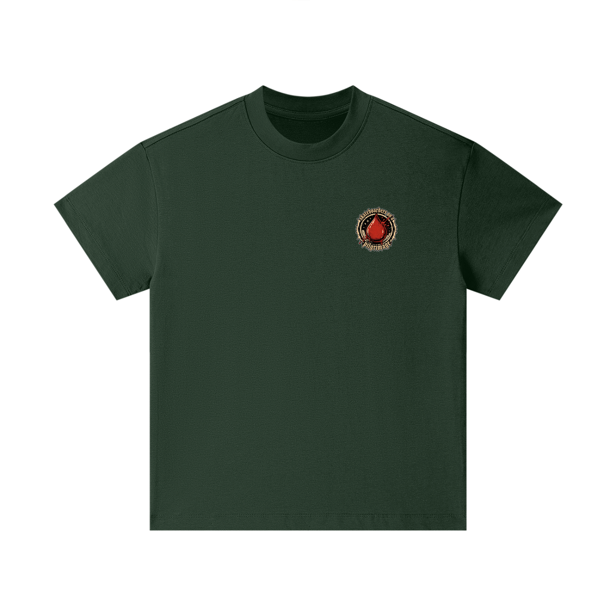 skateboarders on a pilgrimage Kids T-Shirt