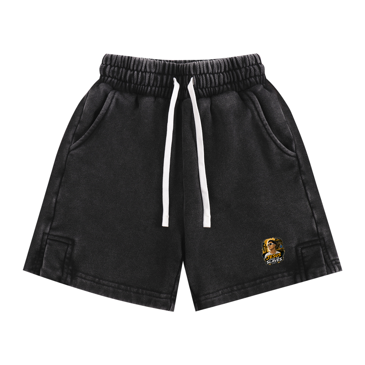 Jesus freed the slaves Kids' Shorts