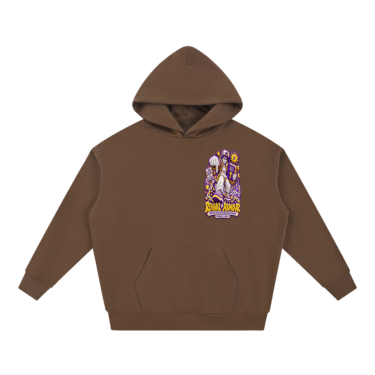 GREATER THAT IS HE WHO IS IN ME THAN WHO IS IN THE WORLD ACCORDING TO 1 JOHN 4:4 Hoodie