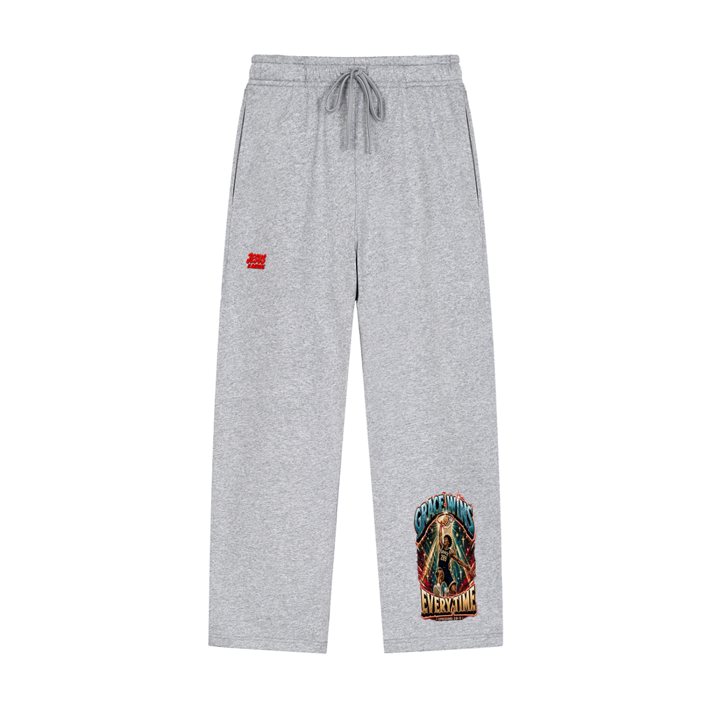 JESUS IS AWESOME GRACE WINS GRACE 289 EVERYTIME EPHESIANS 2:8-9 Sweatpants