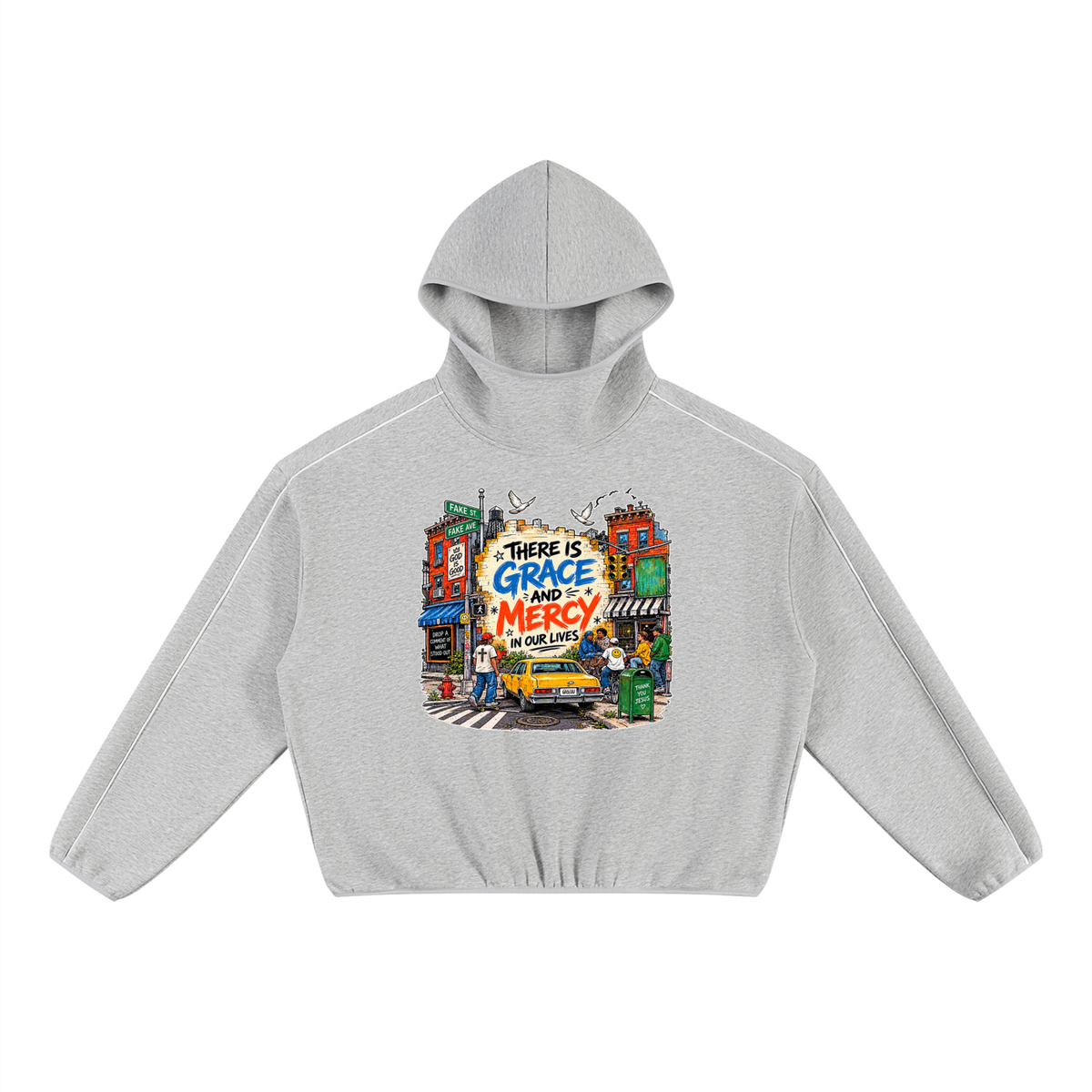 THERE IS GRACE AND MERCY IN OUR LIVES THANK YOU JESUS Hoodie