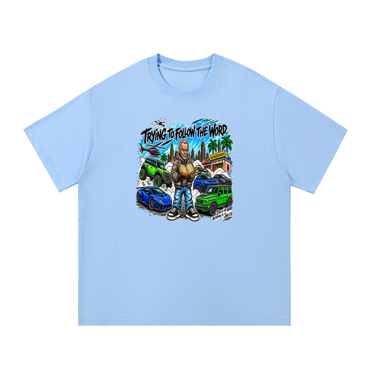 TRYING TO FOLLOW THE WORD T-Shirt