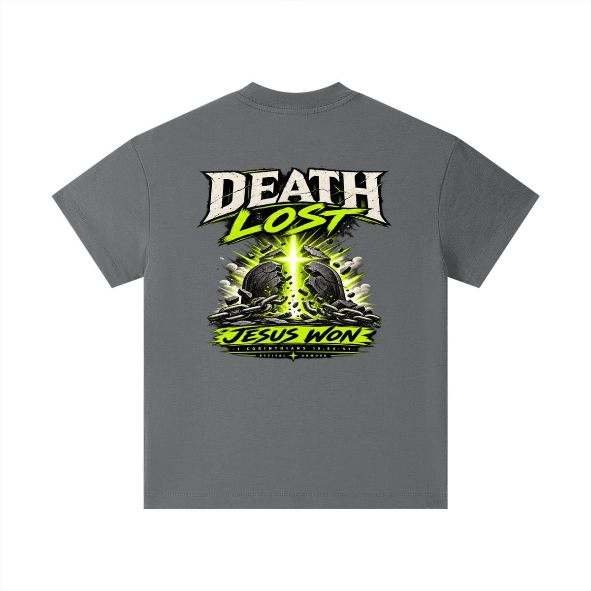 Death Lost Jesus Won Kids T-Shirt