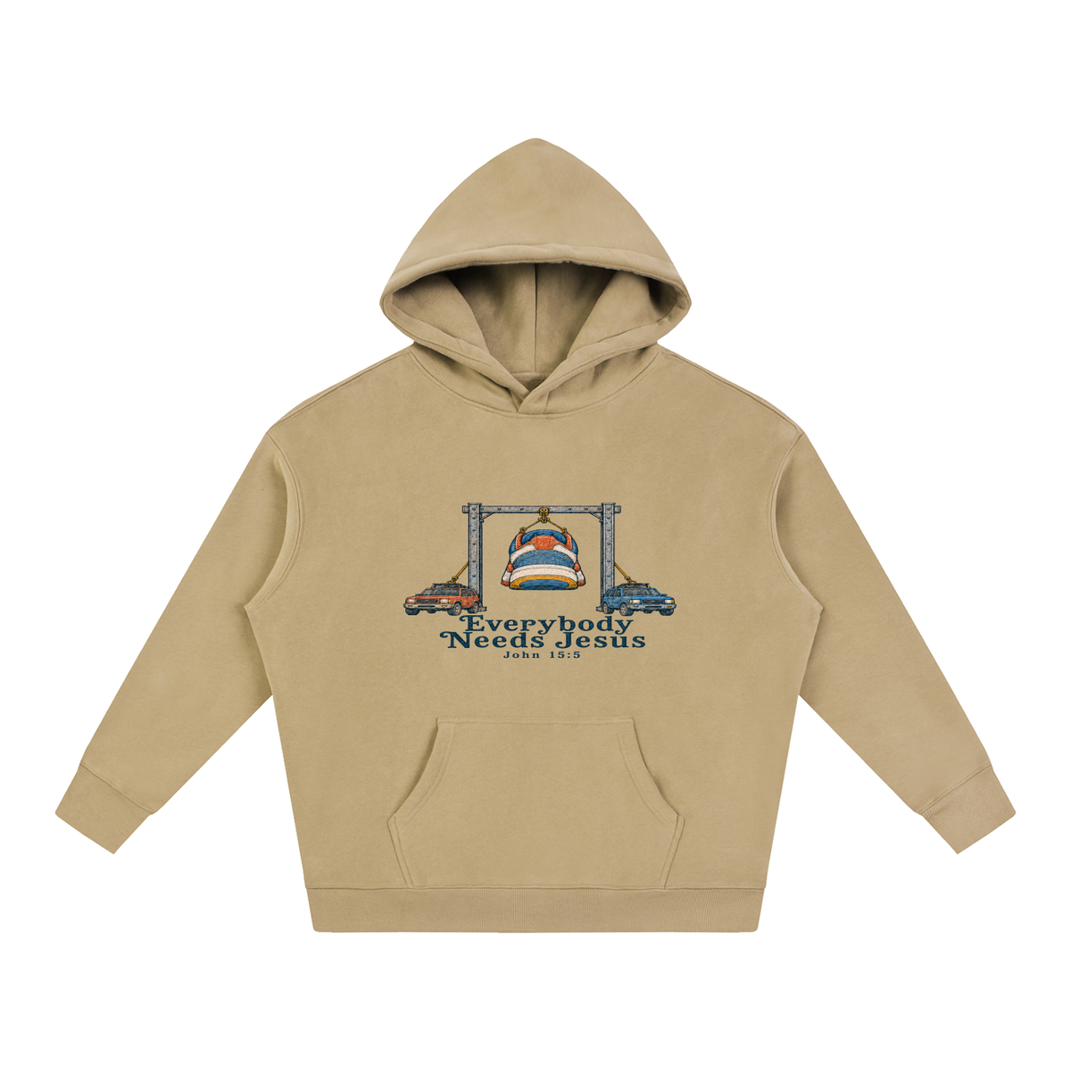 Everybody needs Jesus Hoodie