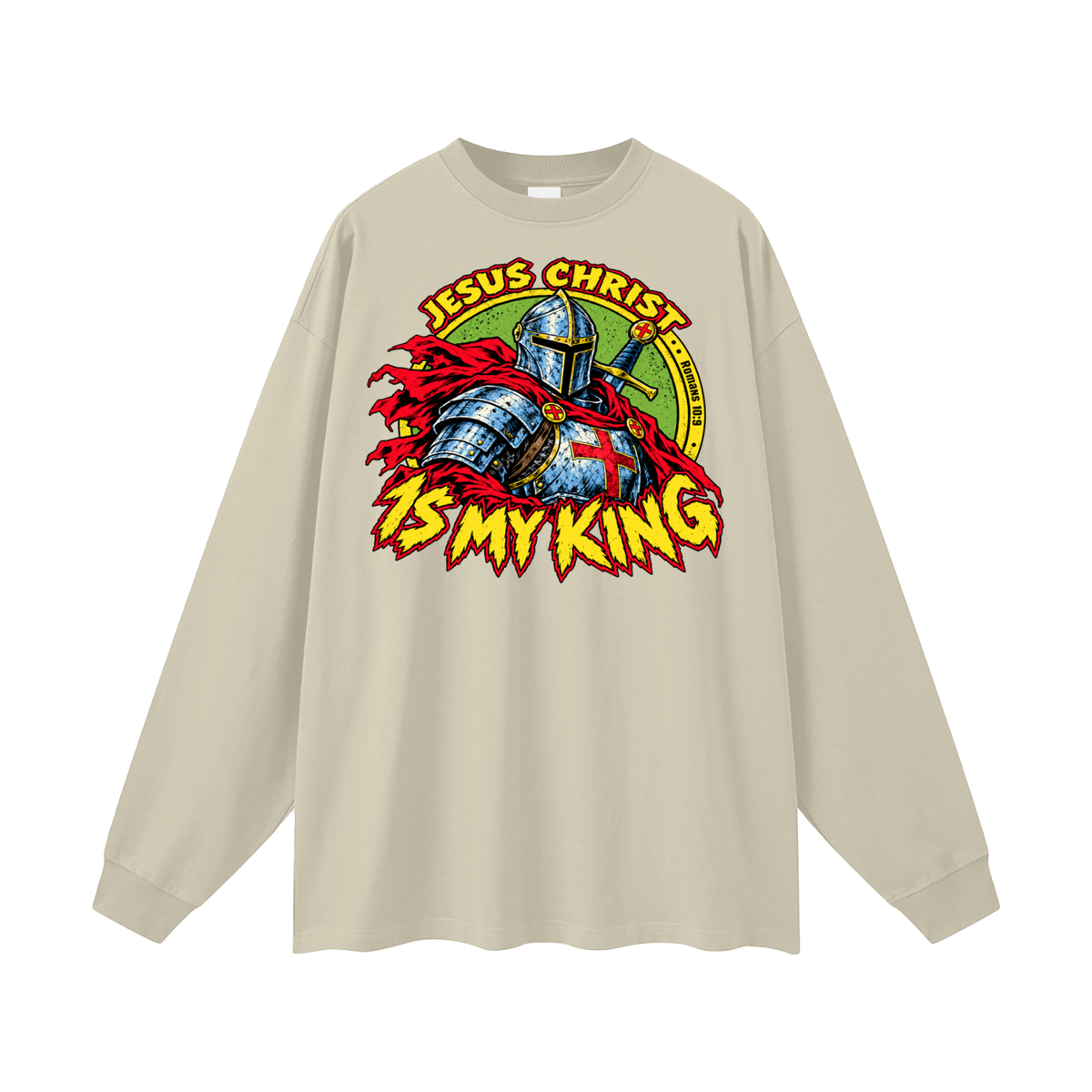 Jesus Christ is my King Long Sleeve T-Shirt