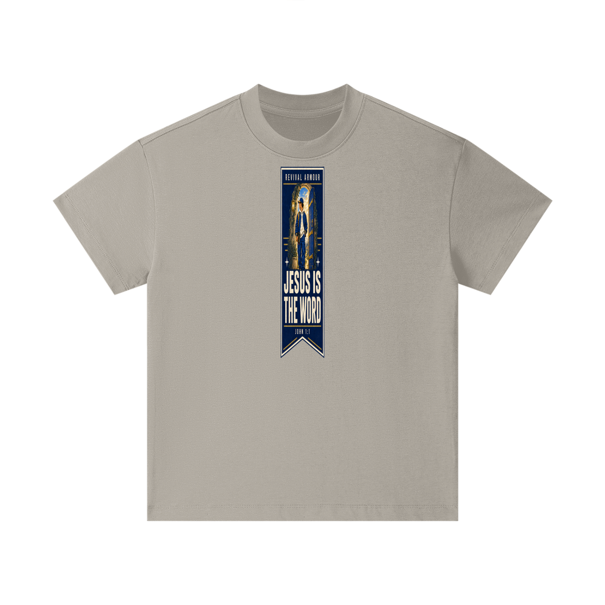 REVIVAL ARMOUR JESUS IS THE WORD _ JOHN 1:1 kids T-Shirt