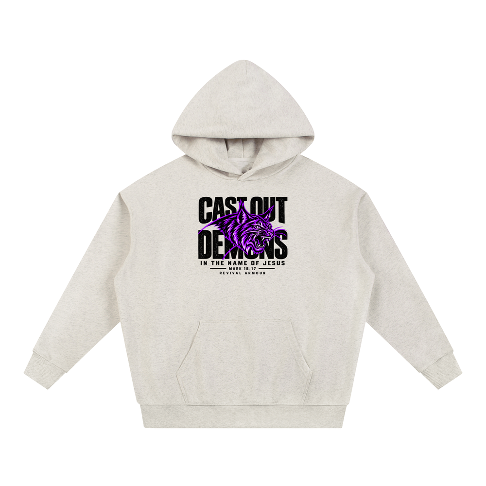 CAST OUT DEMONS IN THE NAME OF JESUS MARK 16:17 REVIVAL ARMOUR Hoodie