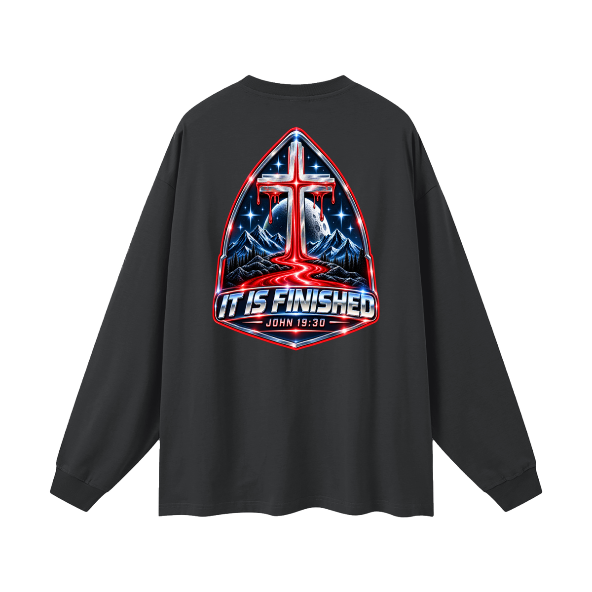 REDEMPTION THROUGH THE BLOOD OF JESUS Long Sleeve T-Shirt