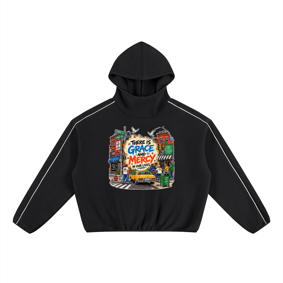 THERE IS GRACE AND MERCY IN OUR LIVES THANK YOU JESUS Hoodie