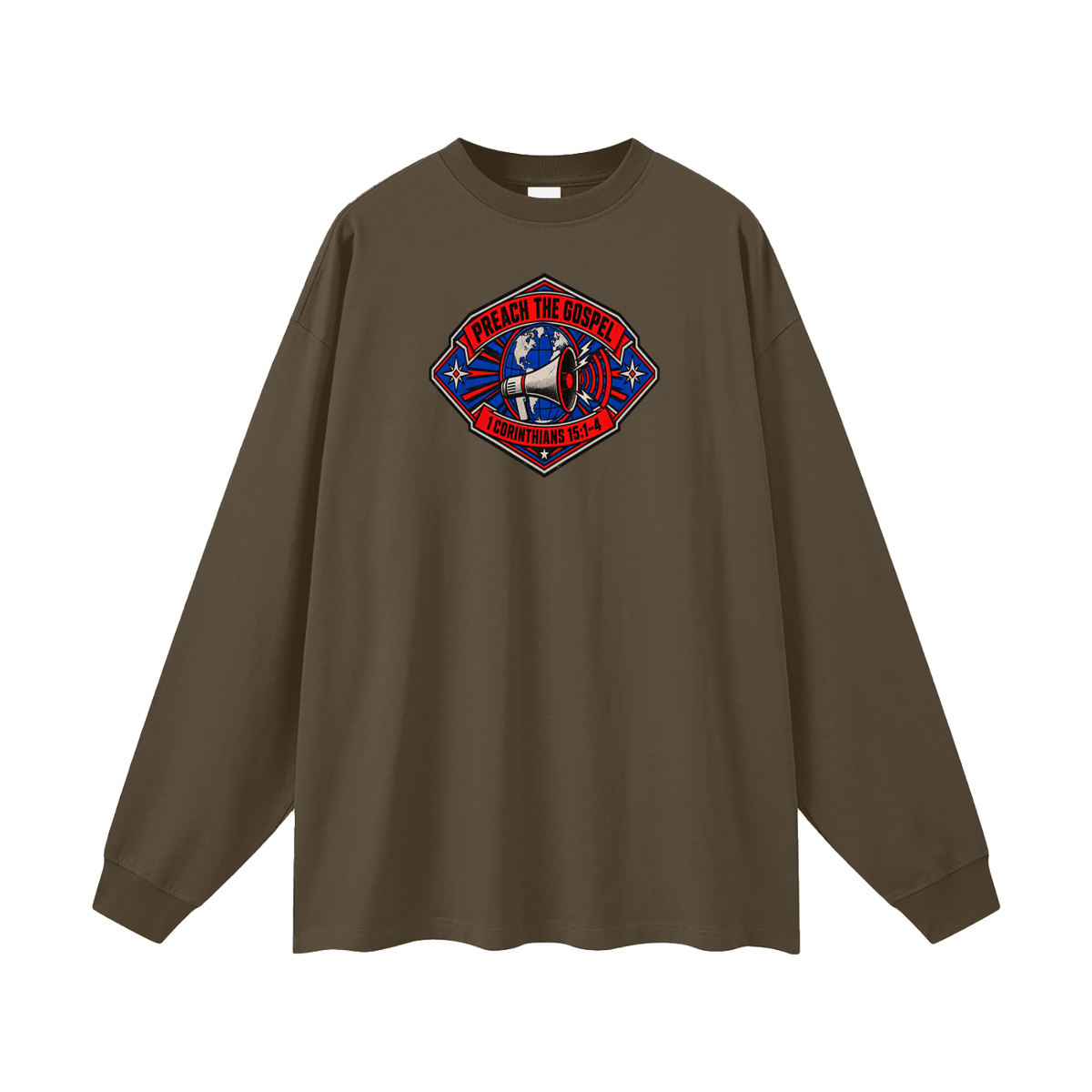 PREACH THE GOSPEL Long Sleeve T-Shirt