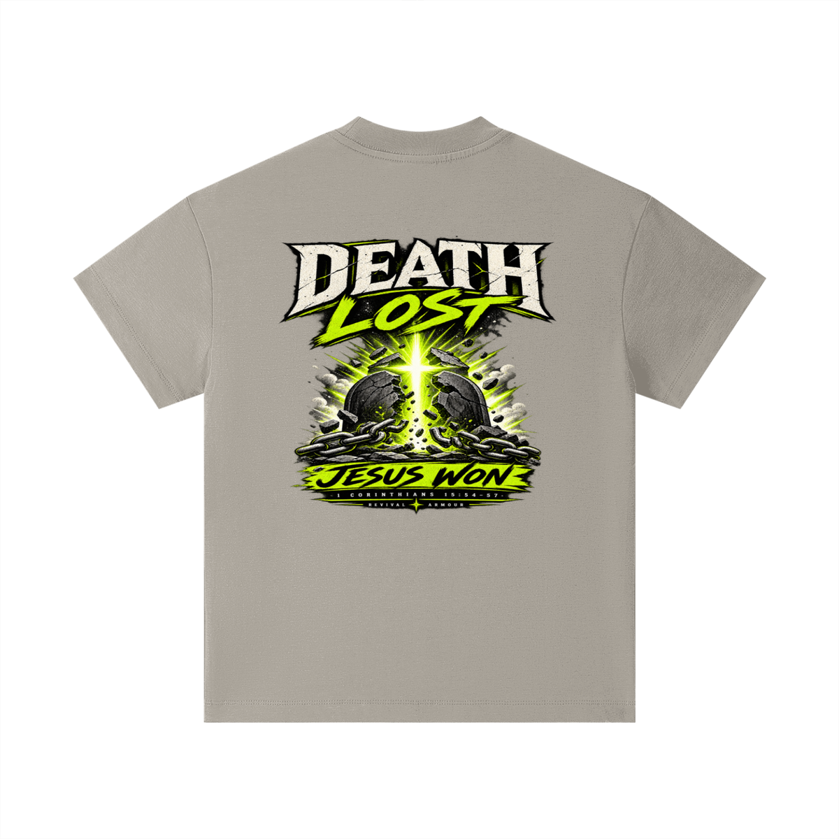 Death Lost Jesus Won Kids T-Shirt