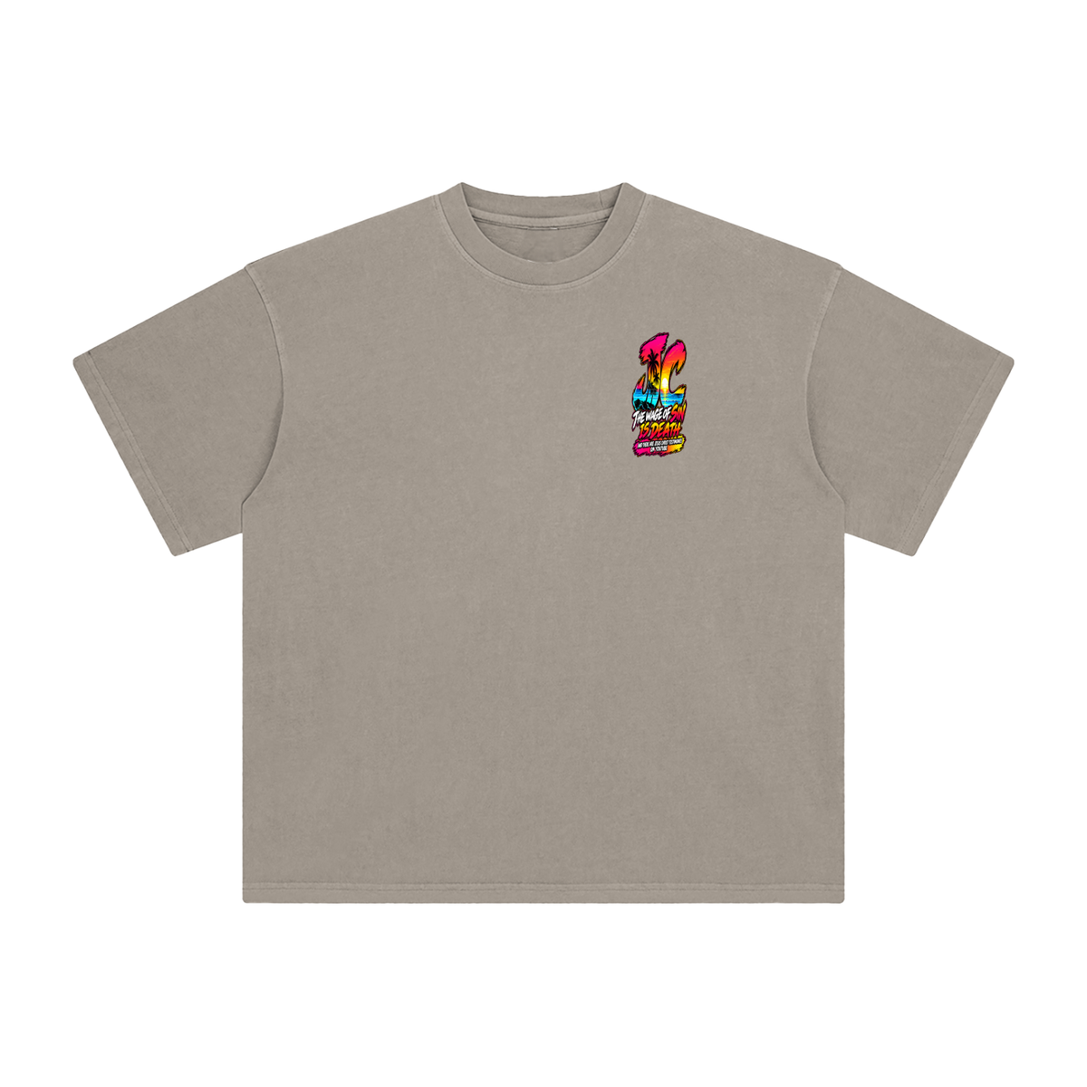THE WAGE OF SIN IS DEATH AND THERE ARE JESUS CHRIST TESTIMONIES ON YOUTUBE T-Shirt